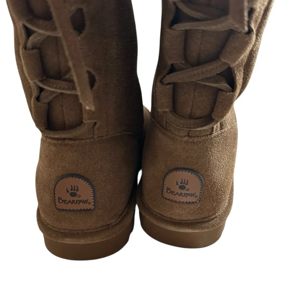 Bear Paw Phylly Brown Suede Boots